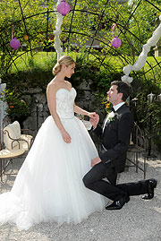 Marlene (Lucy Scherer) ist seine auserw&auml;hlte Herzensdame (&ordf;Foto: Ingrid Grossmann)